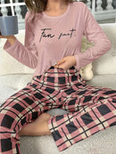 [Leve 2 Pague 1] Pijama Feminino Noite Serena (Toque quente e suave) + BRINDE: 1 Pantufa Nuvem Antiaderente