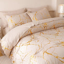 [Leve 2 Pague 1] Roupa de Cama Toscana em Tecido Nobre (Sinta o Conforto da Elegância Rústica!) +3 BRINDES: 2 Capas de Travesseiro e Edredom